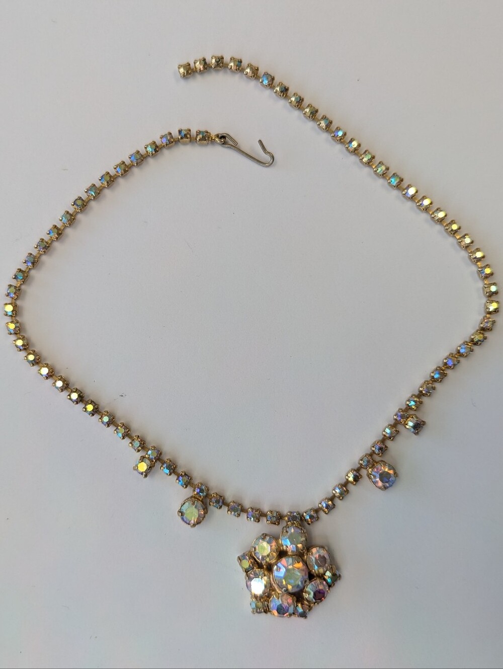 VTG Juliana? AB GOLD TONE NECKLACE